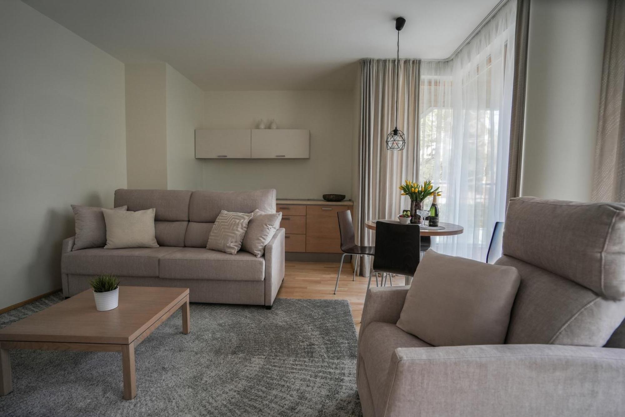 Apartamentai Tylios Pusys Palanga Bagian luar foto