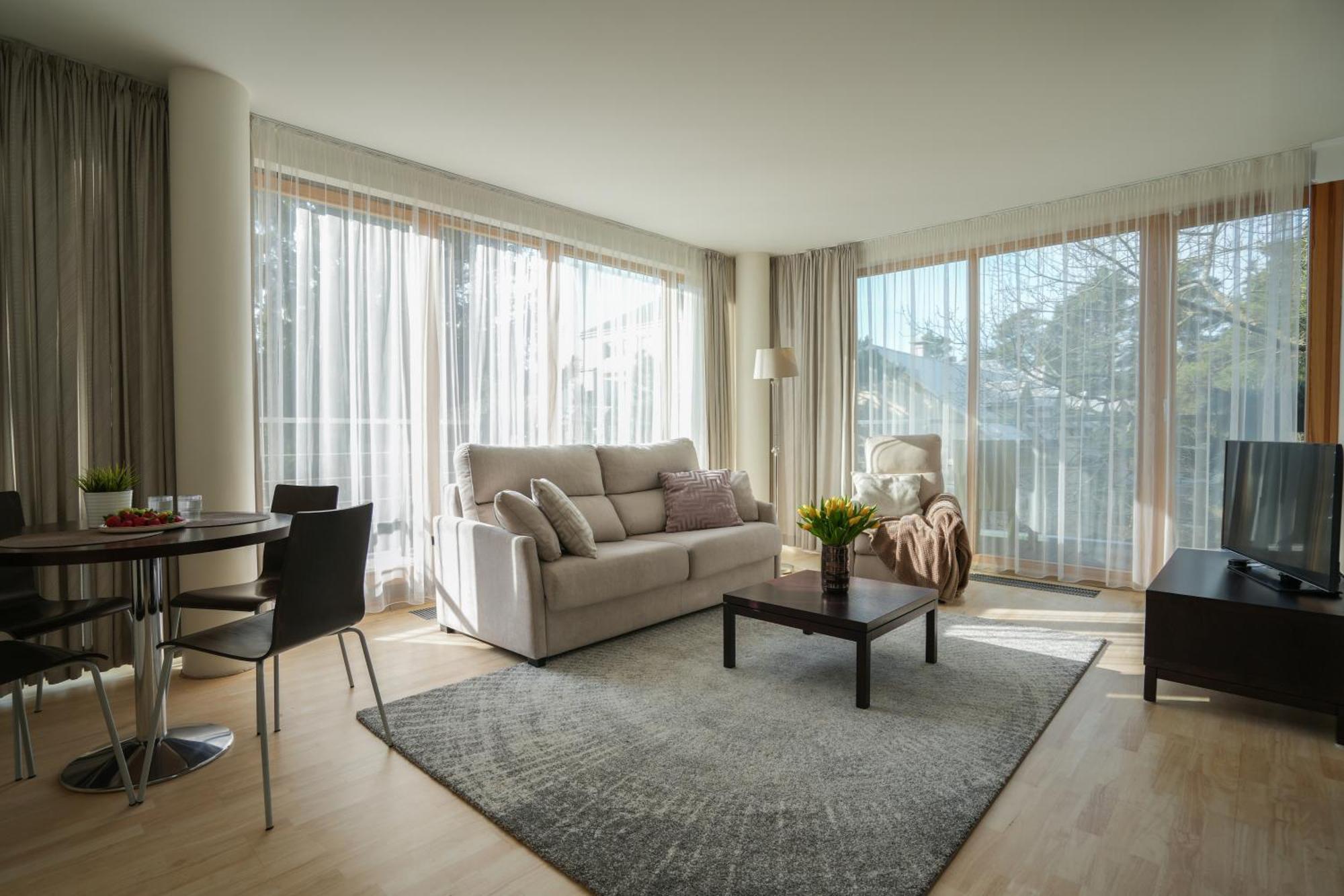Apartamentai Tylios Pusys Palanga Bagian luar foto