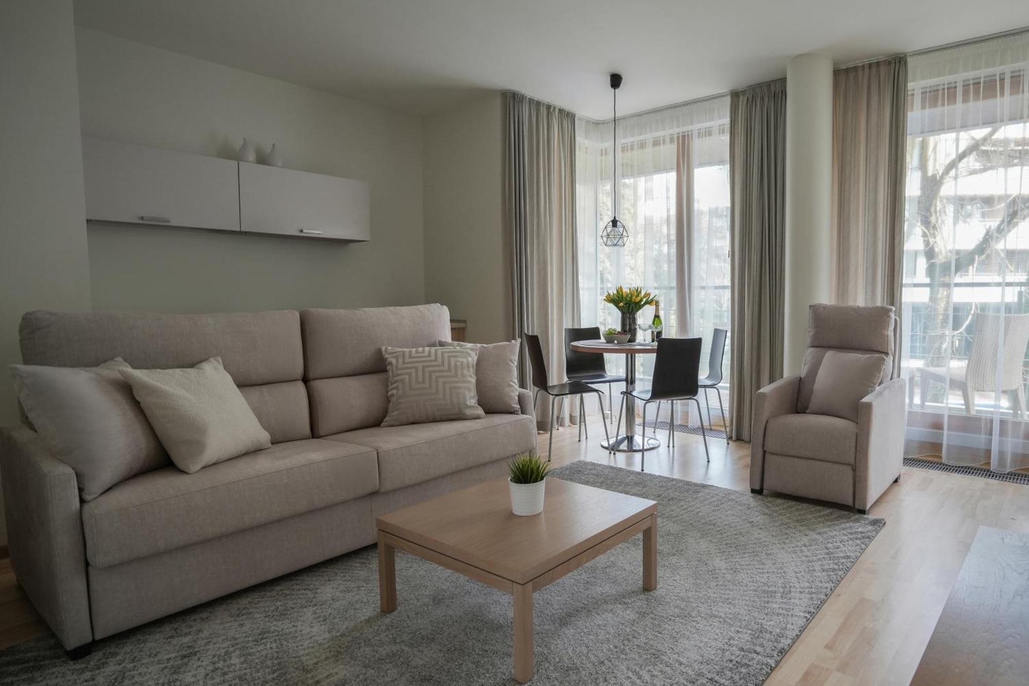 Apartamentai Tylios Pusys Palanga Bagian luar foto